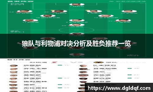 狼队与利物浦对决分析及胜负推荐一览